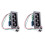 2X  5.0 Amplifier Power Audio Board 30W Mono Stage Power Amplifier Board, U Disk Decoder, with AUX 1