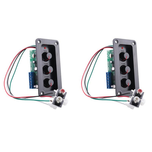2X  5.0 Amplifier Power Audio Board 30W Mono Stage Power Amplifier Board, U Disk Decoder, with AUX