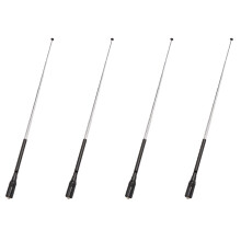 4X VHF UHF Nagoya NA-774 SMA-F Telescopic Dual Band Antenna for  Portable Radio UV-5R UV-5RE  Walkie Talkie
