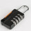 4PCS 4 Digit Number Combination Pad Lock Padlock Outdoor Waterproof Lock Suitcase Luggage Security Coded Lock 3