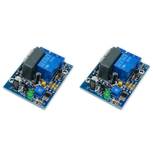 2X AC 220V Adjustable Timer Delay  Turn /Off  Relay Module New(0-10 Minutes)