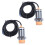 2X LJC30A3-H-J/EZ AC 90-250V NO 2-Wire Capacitance Proximity Sensor  Detector 0-20mm 1