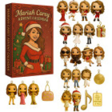 (Style A)Mariah Carey Calendrier de l'Avent de Noël Boîte Aveugle 24 Jours Décoration Compte à rebours