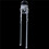 120 Pieces 3mm White LED Lamp Light Emitting Diode  2.5V-3V 6