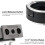 EF-EOSR Automatic Adapter  EF Auto Focus Lens Adapter for  EF and EF-S Lens DSLR Lens EF Port 4