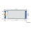 2X Waveshare 2.9 Inch E-Ink Display Local Refresh 296X128 Resolution SPI Communication Interface for Raspberry Pi 4 6