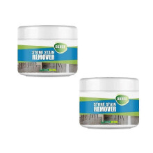 (2pcs) 1-3x Stone Stain Remover Granite Quartz Marble Tile Stubborn Stains Deep Cleaning Powder Strong Decontamination Granite Stone Cleaner-dzjm2