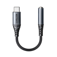 NEXTBATT Audio-Adapter USB-C auf 3,5 mm - Schwarz