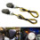 4Pcs Motorcycle Turn Signal Light Indicator Light 5 LED Motorcycle Signal Light for 3