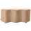 Beliani Upholstered Bench LITTLETON Fabric Beige 4