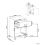 Beliani 1 Drawer Bedside Table OMBURA Metal Beige 3