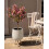 Beliani Elevated Plant Pot PAVONE 27 cm Light Beige 2