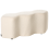 Beliani Upholstered Bench LITTLETON Boucle Off-White 4