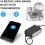 2X  BM2 12V-Batterijmonitor Autobatterijanalysator Testbatterijdiagnosetool voor Android IOS-Telefoon 4