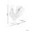Beliani Garden Statue BANCALAAN Rooster Multicolour 3