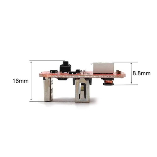 0-100 Power Display PCB Driver Plate for Flashlight Fishing Light DIY Repair Parts Type-C Charging Function 2