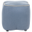 Beliani Pouffe JUNO Fabric Light Blue 4