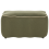 Beliani Upholstered Bench JUNO Fabric Green 4