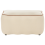 Beliani Upholstered Bench JUNO Fabric Light Beige 4
