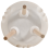 Beliani Elevated Plant Pot ARPONE 36 cm Light Beige 4