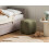 Beliani Pouffe JUNO Fabric Green 2