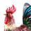 Beliani Garden Statue BANCALAAN Rooster Multicolour 6