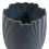 Beliani Plant Pot ARPONE 44 cm Dark Grey 5