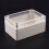 2X Couverture Transparente Plastic Electronic Project Boite de Jonction 100 x 68 x 50mm 4