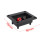 2PCS 90X78mm Square Binding Post Type Speaker Box Terminal Cup Wire Connector Board 6