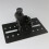 Rotatable 35mm Tripod Pole Mount DJ Speaker Stand Adapter Top Cap Mic Tripod Holder Mounting Base 7