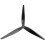 4 Peças 13x9x3 Drone Propeller 3-Blade Preto-Carbono Reforçado Nylon para RC FPV 13 Polegadas Multirotor Drones Parts 4