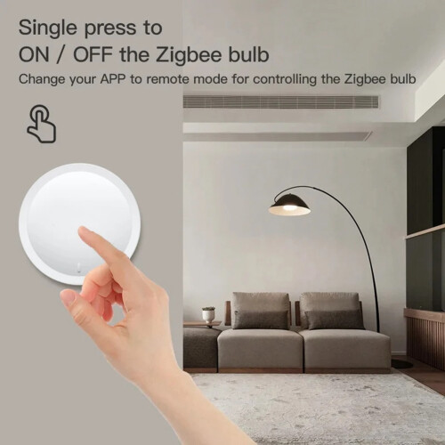 Tuya ZigBee  Knob  Wireless Scene  Button Controller Battery Powered Automation Scenario  Life