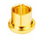 32Pcs Gold Plated RCA Protection Cap Plug Short-Circuit Socket Phono Connector Shielding Plug Socket Protection Cover 6