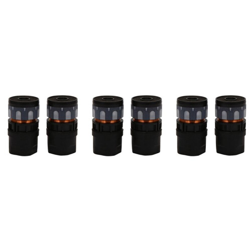 N-813 6PCS Microphone Cartridge Dynamic Microphones Core Capsule Universal Mic Replace Repair