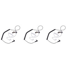 3Pcs 3.5mm Listen Only Acoustic Tube Earpiece for APX6000 APX7000 APX4000 Headset Earphone