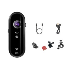 Multifunctional Camera 1080P HD Camera WIFI Mobile Phone Interconnection for Motorcycle Bicycle Video Recording,B