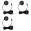 3pcs 3.5mm Plug Calibration Mic Measurement Microphone for Laptop and Desktop Computers 2