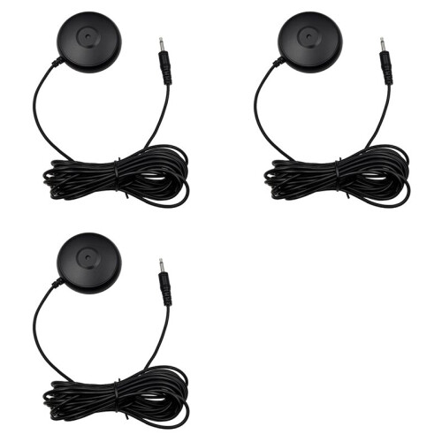 3pcs 3.5mm Plug Calibration Mic Measurement Microphone for Laptop and Desktop Computers 1