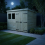 7 x 6 Pent Shed Tanalised (Double Door, With Windows) 3