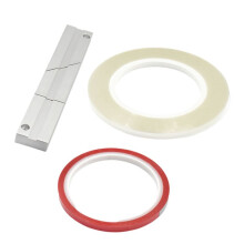 For Revoxsonido 1/4 10Inch Tape Splicing Set Splicing Block with Leader Tape,Opening Cassettes Tape Reel to Reel Tapes C