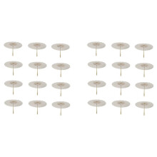 24 Szt. Papierowy Parasol Parasol Plażowy Biały DIY Parasol Fotografia Rekwizyty na Baby Shower Imprezy Ślubne 60 cm/23,6 Cala