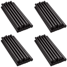 60 Barras de Pegamento Caliente, 270 X 11 mm, Barras Pegamento de Fusión en Caliente Negras para Reparación Abolladuras Carrocería Coche,