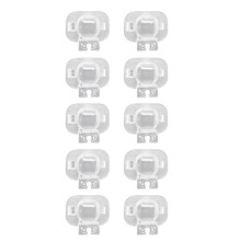10X Support de CaméRa de Recul de Voiture Support de BoîTier de Couverture de CaméRa de Recul pour Forte R 2009 2010 2011/ I25 Ix20 Accent