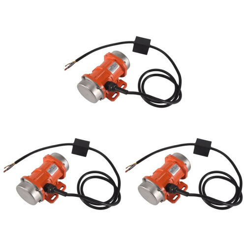 3X Concrete Vibrator Vibration Motor 30W 220V 3000Rpm Single Phase Aluminum/Motor Speed Controller