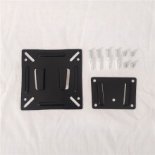 2X VESA Bracket 10-27 Inch TV Mount Wall-Mounted Snap Fastener Flat Panel Universal Metal TV Holder LCD LED Frame