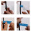 1620Pcs/54 Sheets Cable Labels Tags Cable Markers Self Adhesive Cable Labels Waterproof Tear Resistant Wire Labels 4