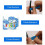1620Pcs/54 Sheets Cable Labels Tags Cable Markers Self Adhesive Cable Labels Waterproof Tear Resistant Wire Labels 7