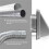 3X Flap Acolchoado Exterior Do Respiradouro Externo da Parede Do Extrator de 4 Polegadas 5