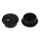 20 Pcs 35mm Black Cable Grommet Cable Outlet Desk Table Wire 1