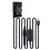Coupler,LP-E6 Dummy Battery Set for  5D2 5D3 5D4 6D 6D2 60D 7D 7D2 70D 80D 90D Replacement Power Adapter 2